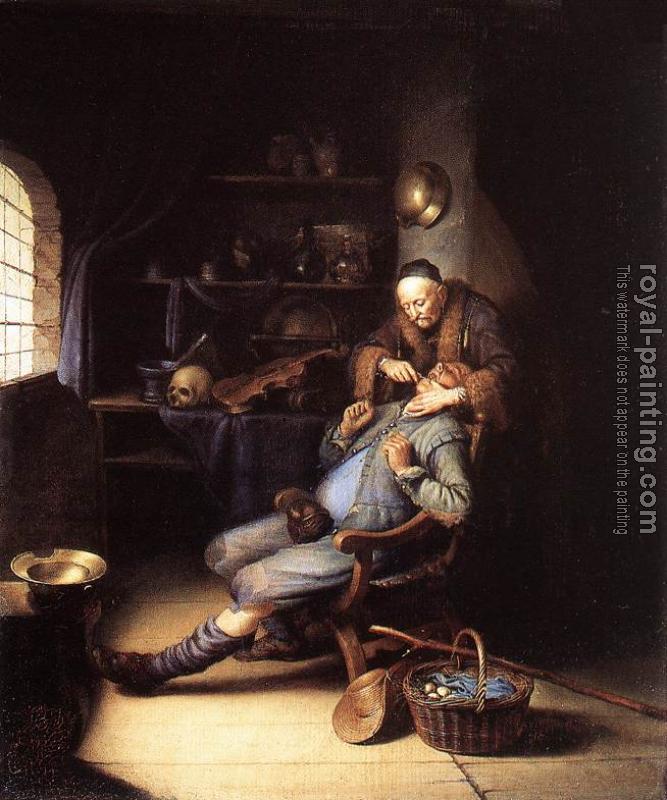 Gerrit Dou : The Extraction of Tooth